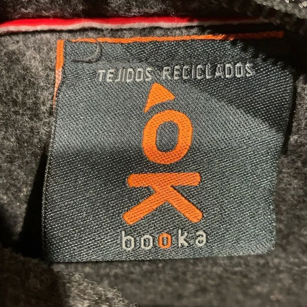 BOOKA, Stylish Red and Gray Men's Bag